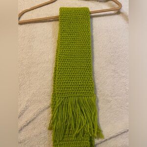 Light Green Knitted Scarf